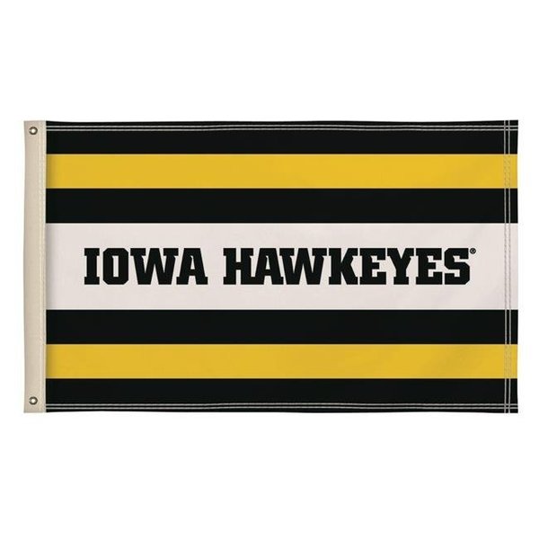 Showdown Displays Showdown Displays 810003IOWA-003 3 x 5 ft. Iowa Hawkeyes NCAA Flag - No.003 810003IOWA-003